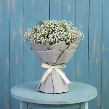 Букет цветов из:  Гипсофила в Центральный