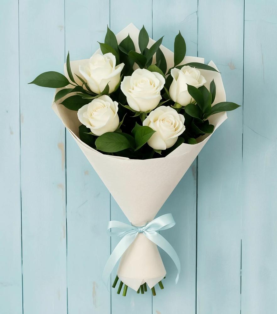 Букет цветов из: Розы в Центральный