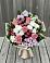 Букет цветов из: Альстромерии, Гвоздики, Розы и Хризантемы в Центральный
