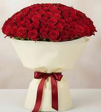 Букет 101 Красная роза Милано #REPLACE_PRED# Центральный
