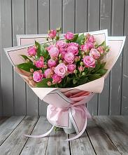 Букет Розовый кустик в Центральный