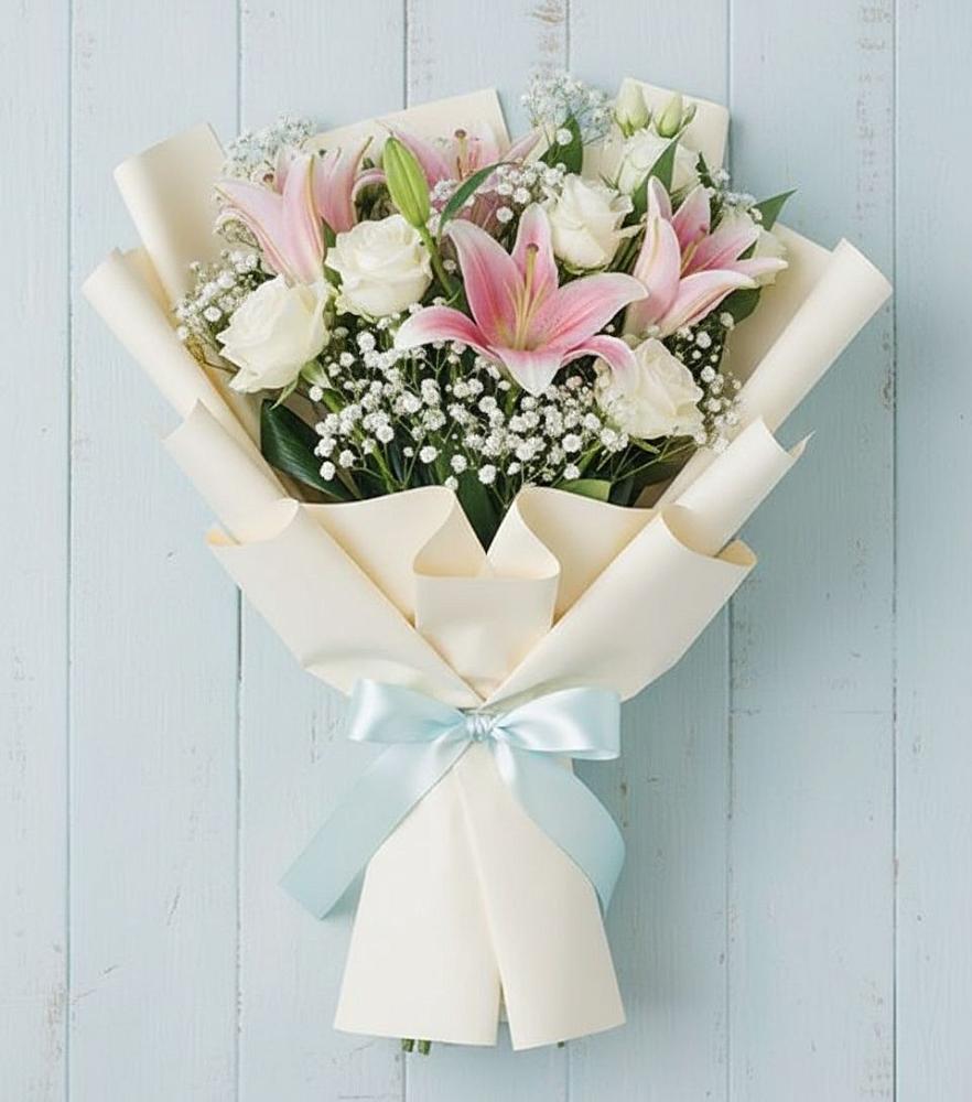 Букет цветов из: Лилии в Центральный