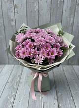 Букет цветов из:  Хризантемы в Центральный