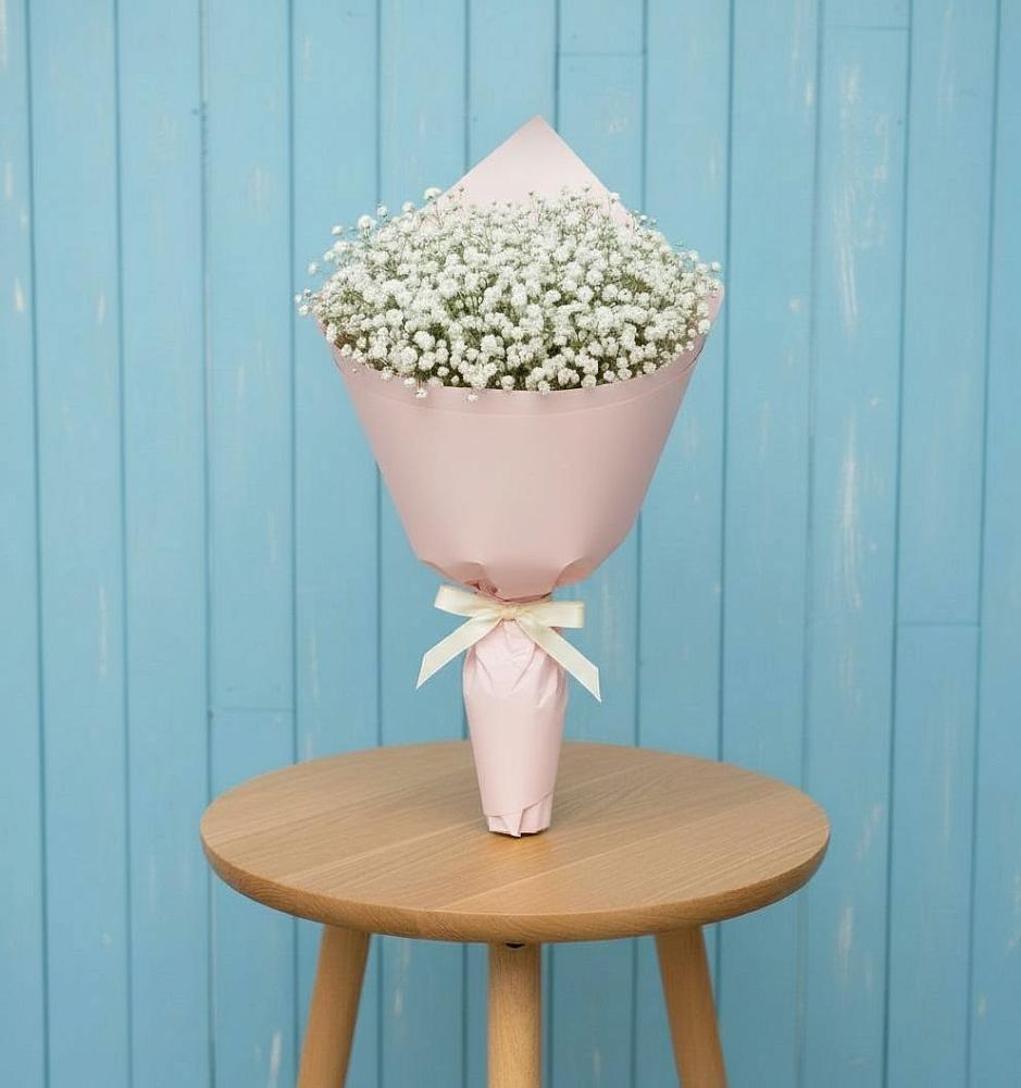 Букет цветов из: Гипсофила в Центральный