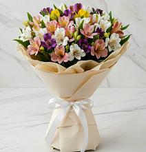 Букет цветов из:  Альстромерии #REPLACE_PRED# Центральный