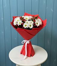 Букет цветов из:  Хризантемы в Центральный