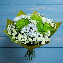 Букет цветов из:  Хризантемы в Центральный