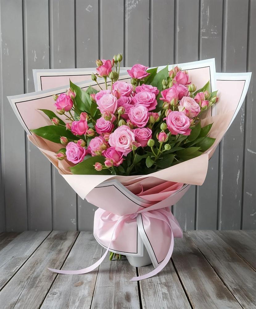 Букет Розовый кустик в Центральный