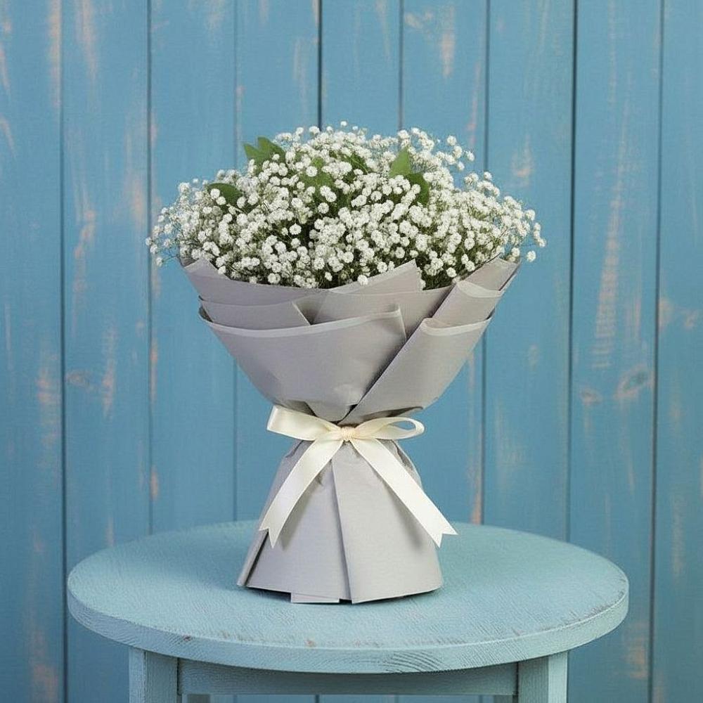 Букет цветов из: Гипсофила в Центральный