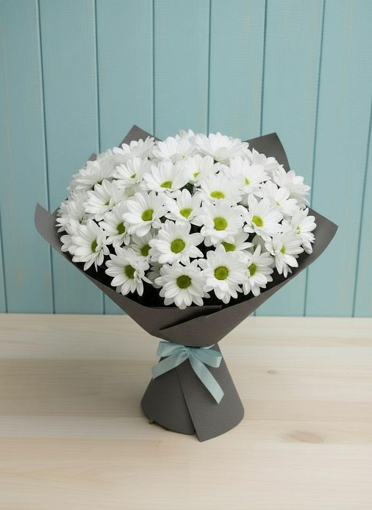 Букет цветов из: Хризантемы в Центральный