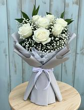 Букет цветов из:  Розы в Центральный