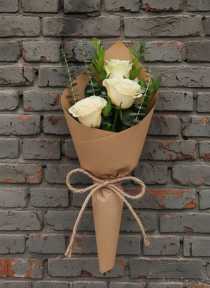 Букет цветов из: Розы в Центральный