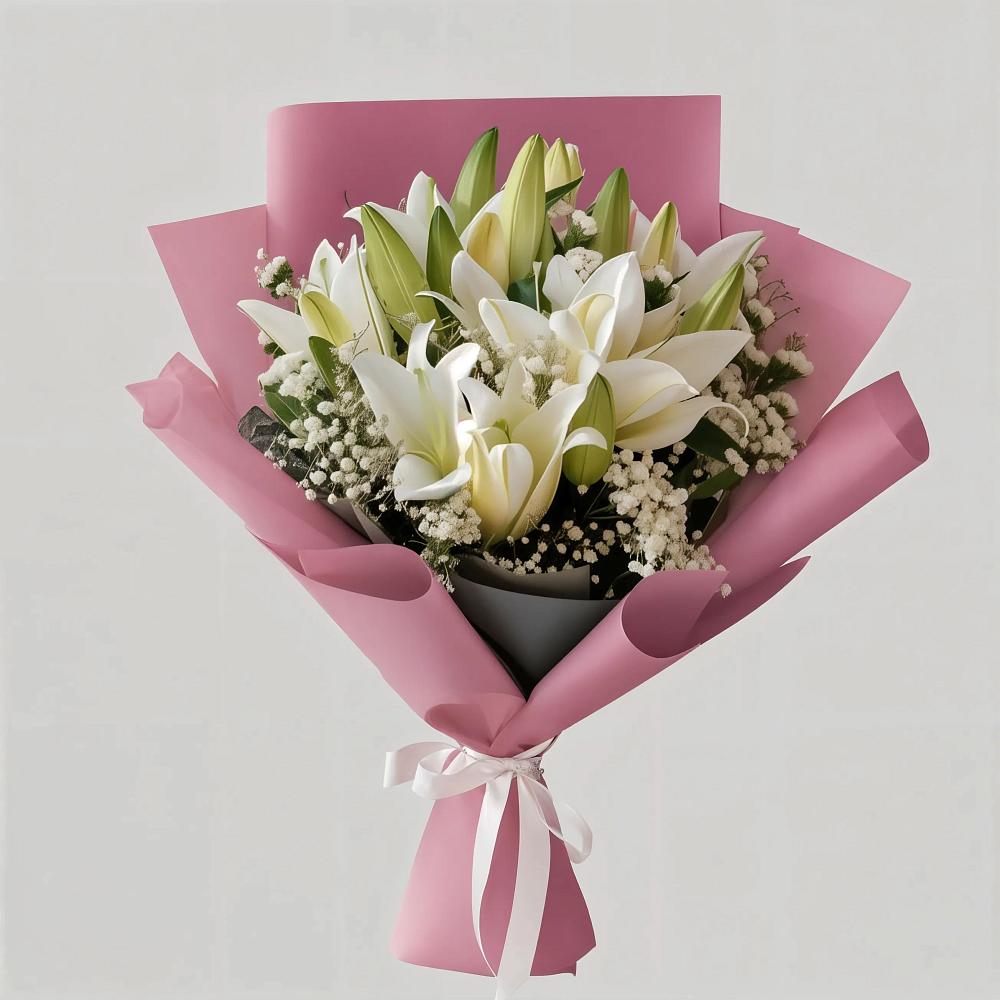 Букет цветов из: Лилии в Центральный