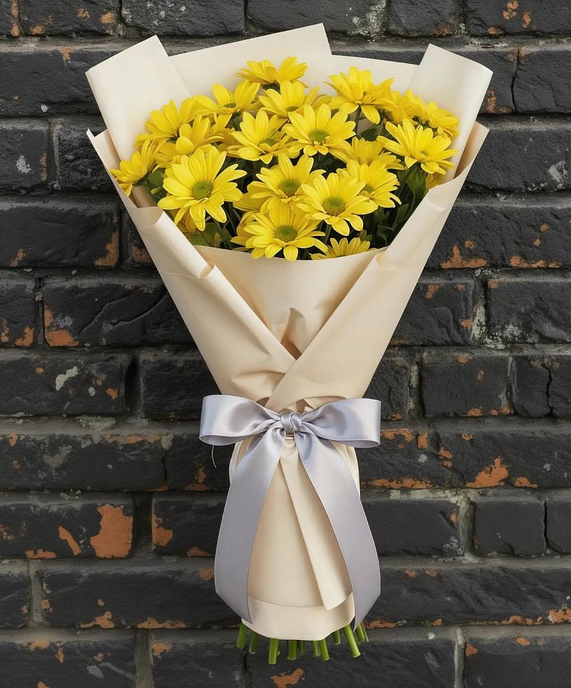 Букет цветов из: Хризантемы в Центральный