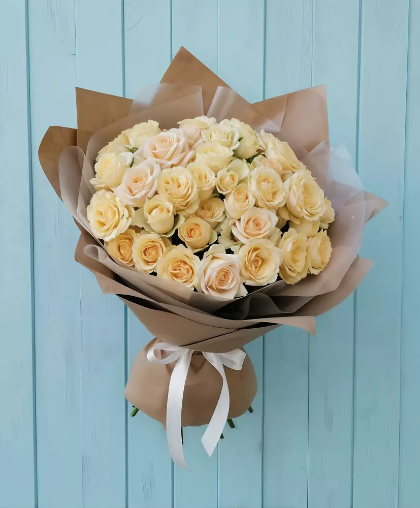 Букет Кремовое облако в Центральный