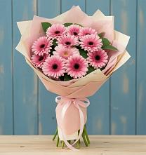 Букет цветов из:  Герберы в Центральный