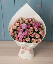 Букет цветов из:  Розы в Центральный